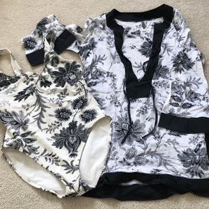 Bathing suit Vix and matching Cover Up